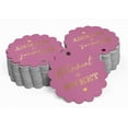 thumbnail image 2 of Inkdotpot Gold Foil Paper Hang Tags Retirement Is Sweet Text Favor Tags 100 Pieces, 2 of 6