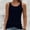 Navy, variant on Tops for Women Trendy Pink Sleeveless Crew Neck Solid Cami Tank Tops Camisole L