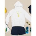 thumbnail image 3 of Buon Ferragosto Cool Drink Hoodie Juniors -Image by Shutterstock,  x-Large, 3 of 4