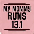 thumbnail image 3 of Inktastic Mommy Runs Half Marathon Baby Burp Cloth, 3 of 3