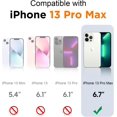 thumbnail image 2 of Temdan Magnetic Compatible with iPhone 16 Pro Max Case, [Built-in Invisible Kickstand][Compatible with MagSafe] [Military Grade Shockproof] Slim Thin Phone Case for iPhone 16 Pro Max 6.9" ,Black Matte, 2 of 5