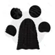 thumbnail image 4 of Gorros Mujer Tejidos Gorros Para Frio Gorros De Invierno, 4 of 6