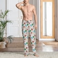 thumbnail image 2 of Susaid Christmas Hohoho 1 Print Mens Pajama Pants Set Sleep & Lounge Pants, PJ Bottoms with Pockets and Button Fly-XX-Large, 2 of 6