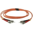 thumbnail image 1 of SF Cable ST-ST Duplex Multimode 50/125 Fiber Optic Cable, 10 meter, 1 of 1