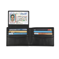 thumbnail image 3 of Slim RFID Wallets for Men - Genuine Leather Front Pocket Bifold Wallet, 3 of 4