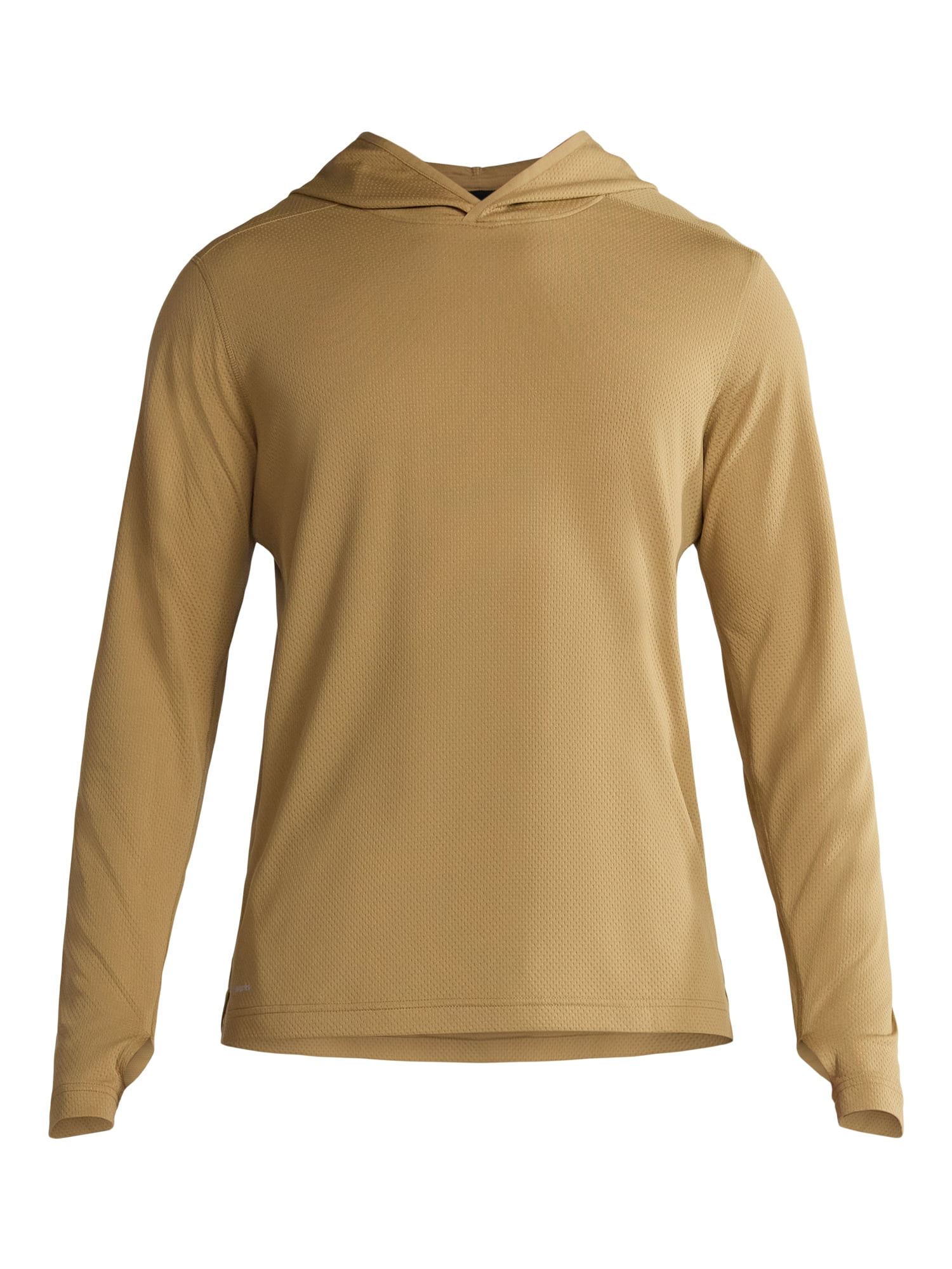 Athletic Works Men's & Big Men's Active Mesh Long Sleeve Hoodie, Sizes S-3XL