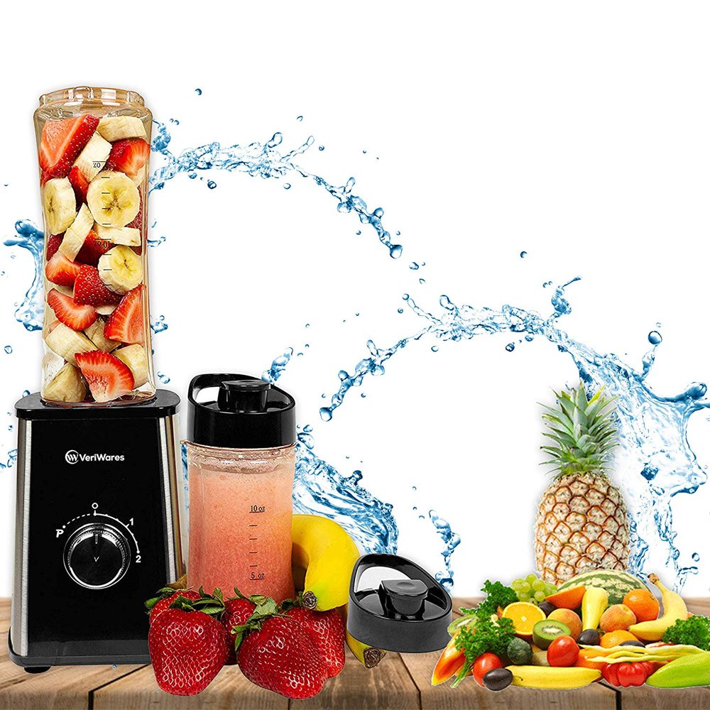 Personal Blender for Shakes Portable 2Speed Motor and 3 Blades Good