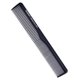 thumbnail image 1 of Peine de fibra de carbono de peluquería antiestático Peine de aguja de acero cónico Peine Abanopi Peine, 1 of 6