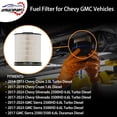 thumbnail image 3 of Filtro de combustible ATRACYPART TP1015 para Chevy Silverado Duramax, 3 of 7