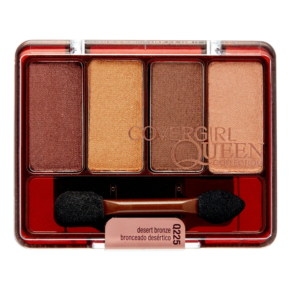 COVERGIRL Queen Collection Eyeshadow Quad, Q225 Desert Bronze Walmart