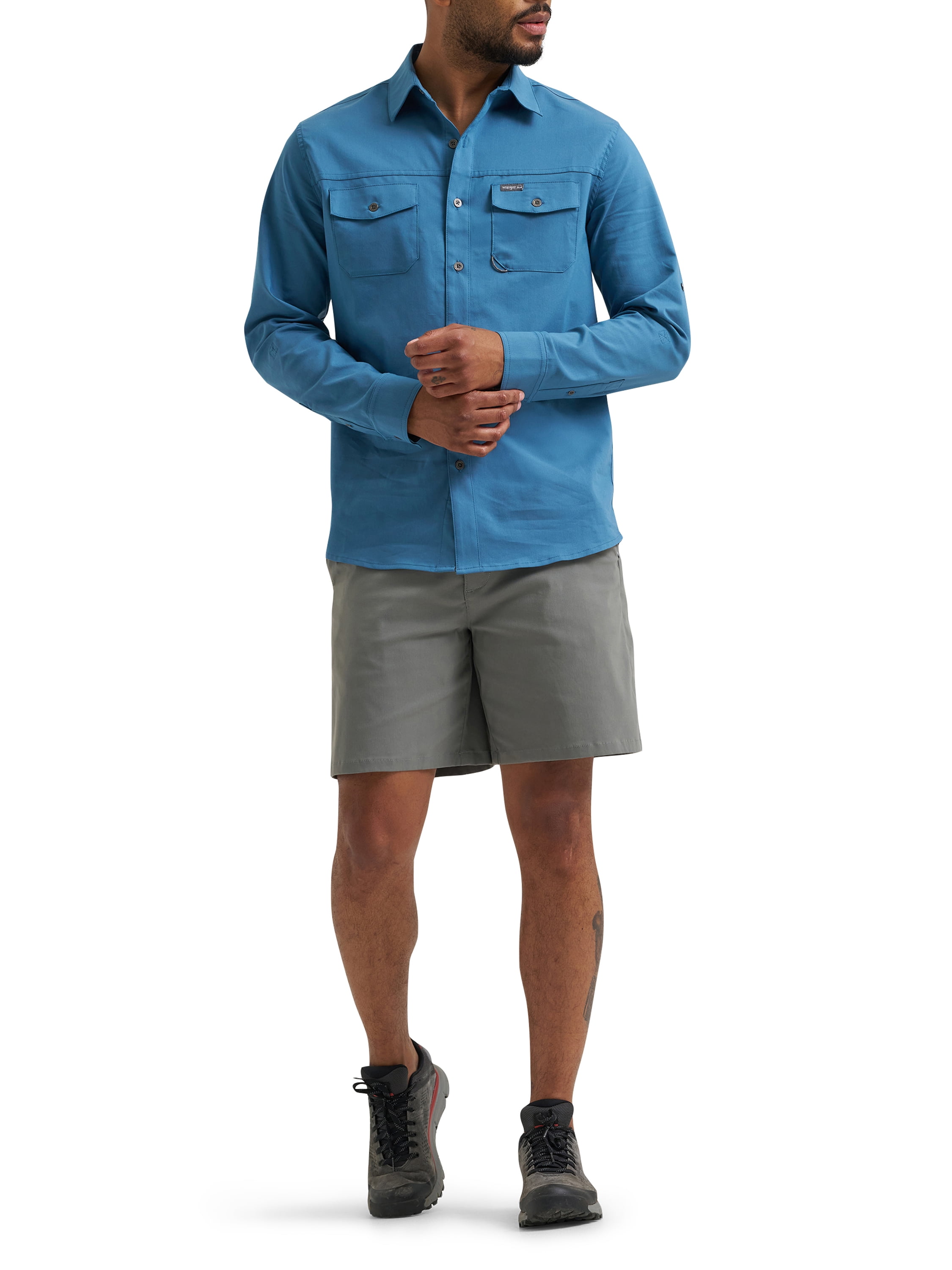 Wrangler Mens Long Sleeve All Season Stretch