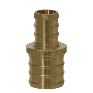 10 Pcs XFITTING Pex 3/4 Inch x 1/2 Inch Pex Coupling, Pex Reducing Coupling, 26-4-7=10XX