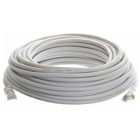 CableVantage CAT5 CAT5 RJ45 Ethernet LAN Network Patch Cable For PC, Mac, Laptop, PS3, PS4, XBox, Internet Router WHITE 3ft 6ft 10ft 15ft 25ft 30ft 50ft 75ft 100ft 150ft 200ft WHITE