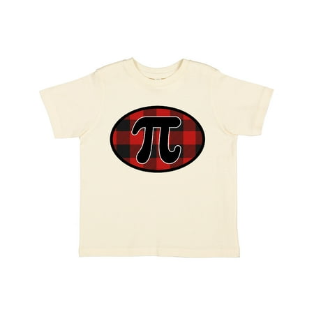 

Inktastic Pi Day Buffalo Plaid Gift Toddler Boy or Toddler Girl T-Shirt