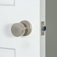 thumbnail image 3 of Viaggio Clomhmclo_Psg_234 Circolo Hammered Solid Brass Passage Door Knob Set - MultiColor, 3 of 7