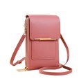 thumbnail image 2 of Bolsa de hombro de cuero PU de almohada suave para mujer para el ocio diario (rosa) Ndcxsfigh Para Estrenar, 2 of 7