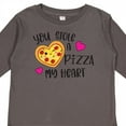 thumbnail image 4 of Inktastic Valentine's Day You Stole a Pizza of My Heart Boys or Girls Long Sleeve Toddler T-Shirt, 4 of 5