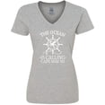 thumbnail image 3 of Inktastic Cape May New Jersey Women's V-Neck T-Shirt, 3 of 5