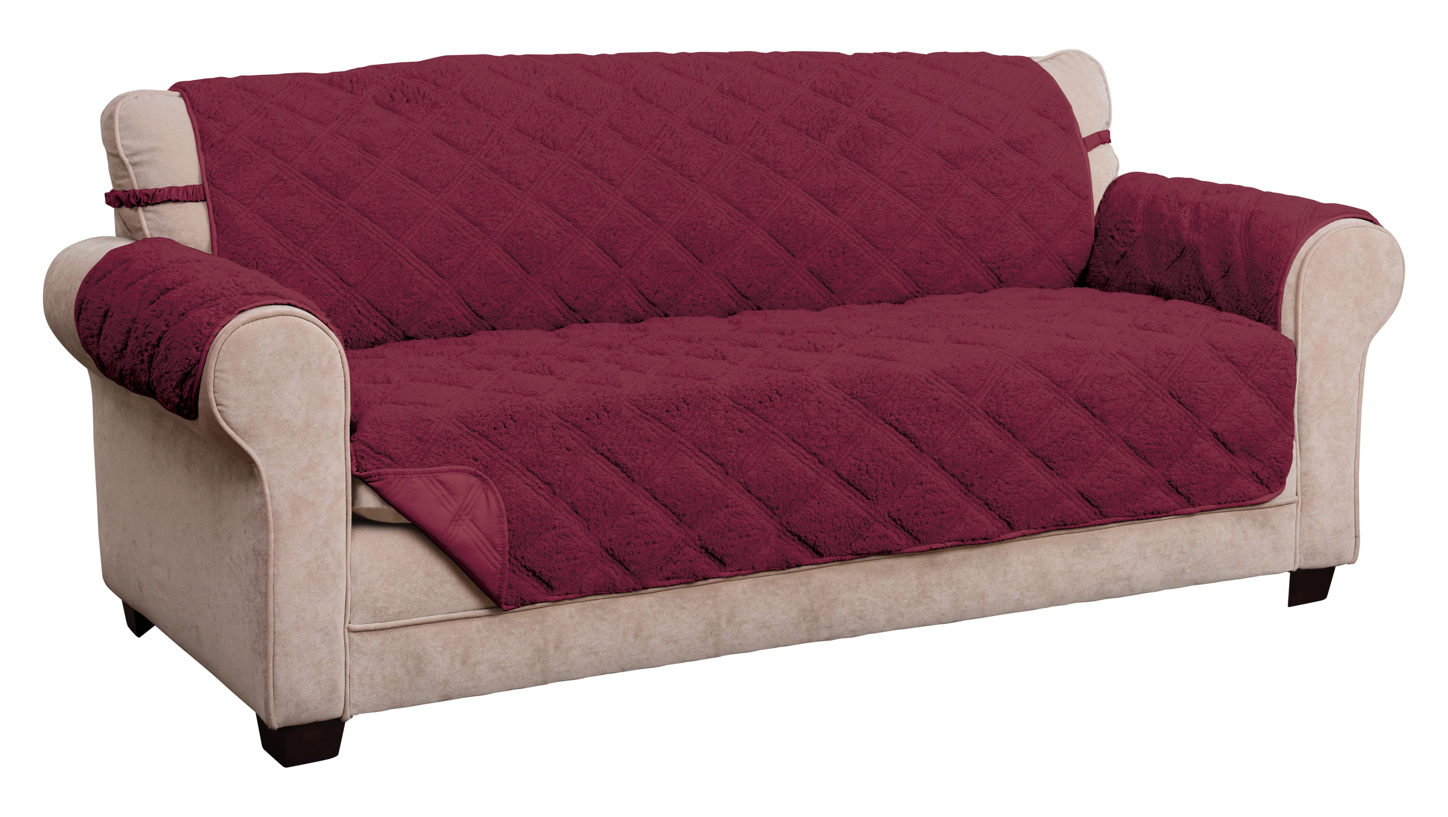 Innovative Textile Solutions 1Piece Hudson Sherpa Waterproof XL Sofa