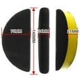 thumbnail image 2 of 6 Inch Flexible Foam Hand Sanding Block Hook And Loop Sanding Disc For Wood Furniture Restoration Home Arts And Crafts, 2 of 7