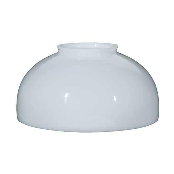 B&P Lamp® 14" Dia., Usa-Made Opal Glass Dome Shade