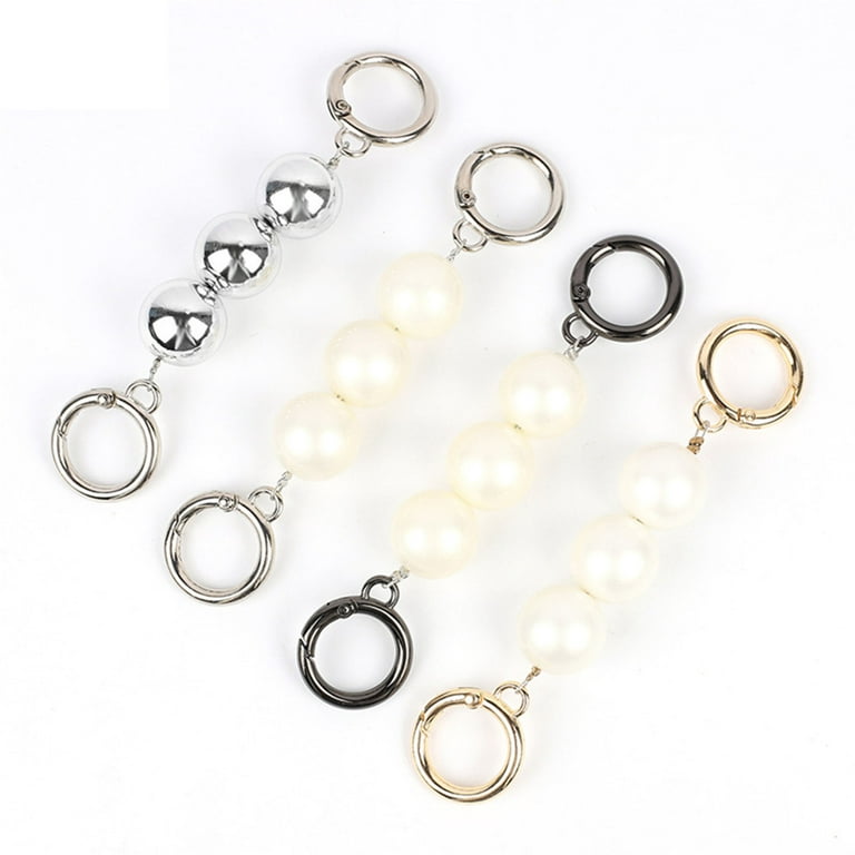 Bag Strap Extender Artificial Pearl Replacement Bags Chain Straps For  Clutch Purse Handbag