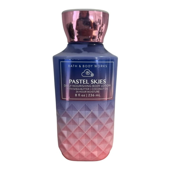 Bath and Body Works Pastel Skies Daily Nourishing Body Lotion with Shea Butter   Coconut Oil 8 fl oz / 236 mL