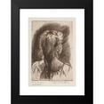 thumbnail image 2 of Torsten Wasastjerna 14x18 Black Modern Framed Museum Art Print Titled - Girl's Head (1910 - 1924), 2 of 5
