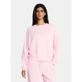 thumbnail image 4 of Valentine's Day Women's Heart Lasso Graphic Fleece Top from Way to Celebrate, Sizes S-XXXL, 4 of 5