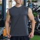 thumbnail image 4 of pstuiky Camisetas sin mangas para hombre, Camiseta de tirantes para hombre, color liso, para deportes al aire libre, fitness, tiras finas, transpirable. Tops elegantes para mujer m, 4 of 5