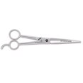 thumbnail image 1 of Fine Point Shears Professional Dog Pet Grooming 7 1/2" Straight Micro Serrated, 1 of 1