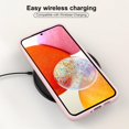 thumbnail image 6 of Slim Liquid Silicone Case for Galaxy A54, with Scratch-Resistant Microfiber Lining Anti-Slip and Shock Absorption Soft Silicone Protective Case for Samsung Galaxy A54 5G 2023 (Pink), 6 of 14
