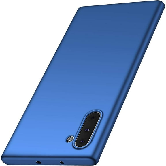 Case for Samsung Galaxy Note 10 Phone Case Protective Slim [Defend from Scratch/Slip/Drop/Fingerprint] Matte PC Hard Minimalistic Phone Cover for Samsung Galaxy Note 10-Blue
