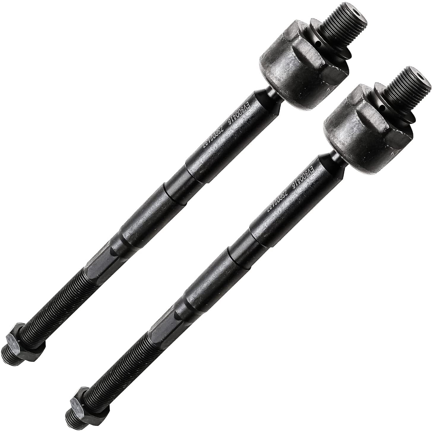 Detroit Axle - Front Inner and Outer Tie Rods w/Rack Boot Kit Replacement for 2007-2011 Dodge Nitro - [2008-2012 Jeep Liberty]