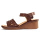 thumbnail image 2 of Sandalias para Mujer Caribe 10733 cafe 22, 2 of 4
