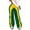 Light Green, variant on Dweltoz Women's Baggy Wide Leg Track Pants Elastic Waist Color Block Straight Leg Long Pants Athletic Loose Stretchy Y2k Joggers,Red S