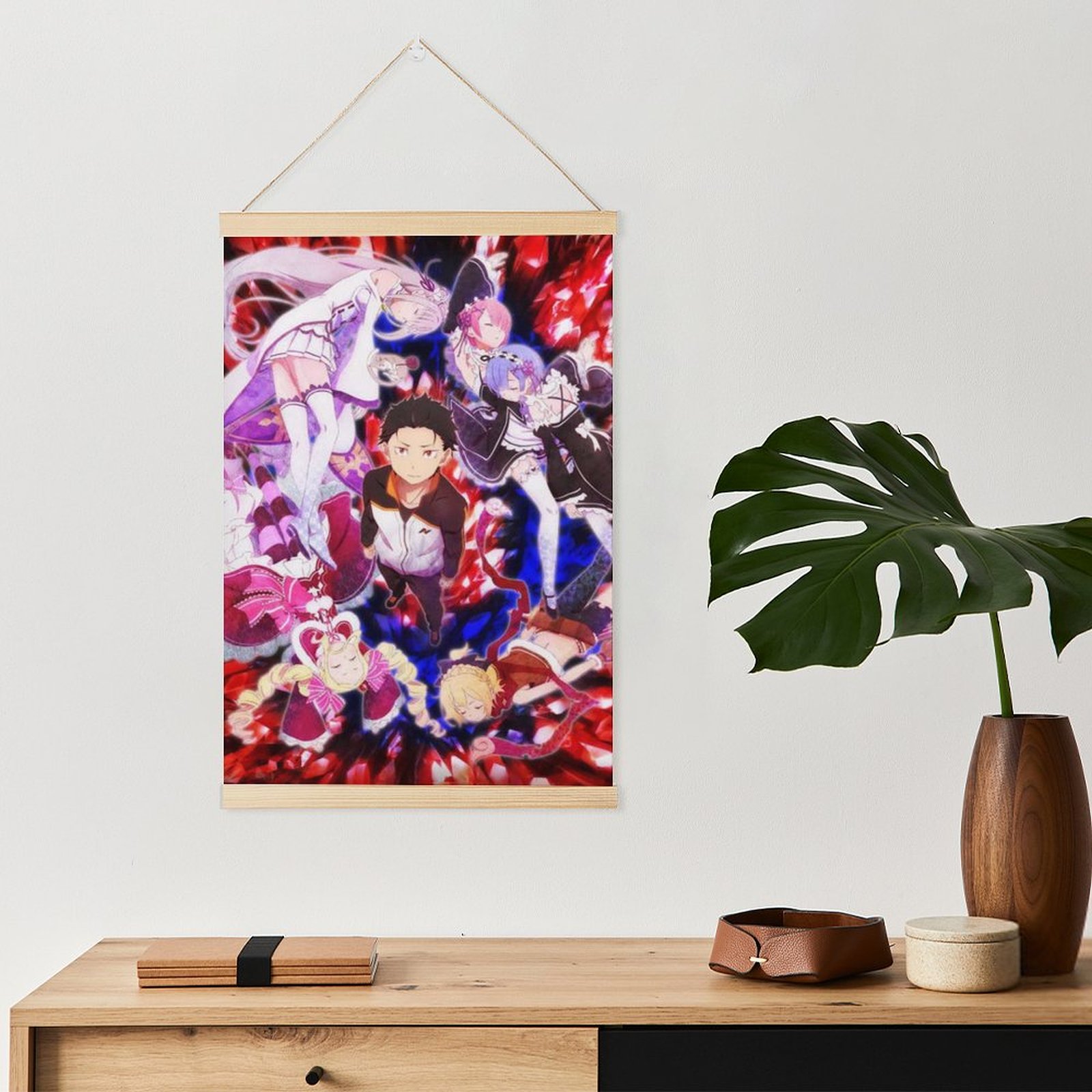 Poster Anime Rangiku Matsumoto Sur Toile - Déco Murale DIY, Cadre En Bois Inclus, Parfait Pour Chambre Ou Bureau