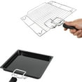 thumbnail image 2 of Apooke 2Pcs Tray Extractor for Air Fryers Grills Extractor for Kitchen Oven Rack Pullers Air Fryers Accessories Tray Grill Push, 2 of 12