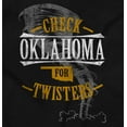 thumbnail image 2 of Check Oklahoma For Twisters Funny Sweatshirt for Men or Women Brisco Brands S, 2 of 6