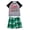 Gray_B, variant on Rrxhxhs Family Christmas Matching Pajamas Set Crew Neck Raglan Sleeve Sleepwear Short-Sleeve Plaid Shorts Set