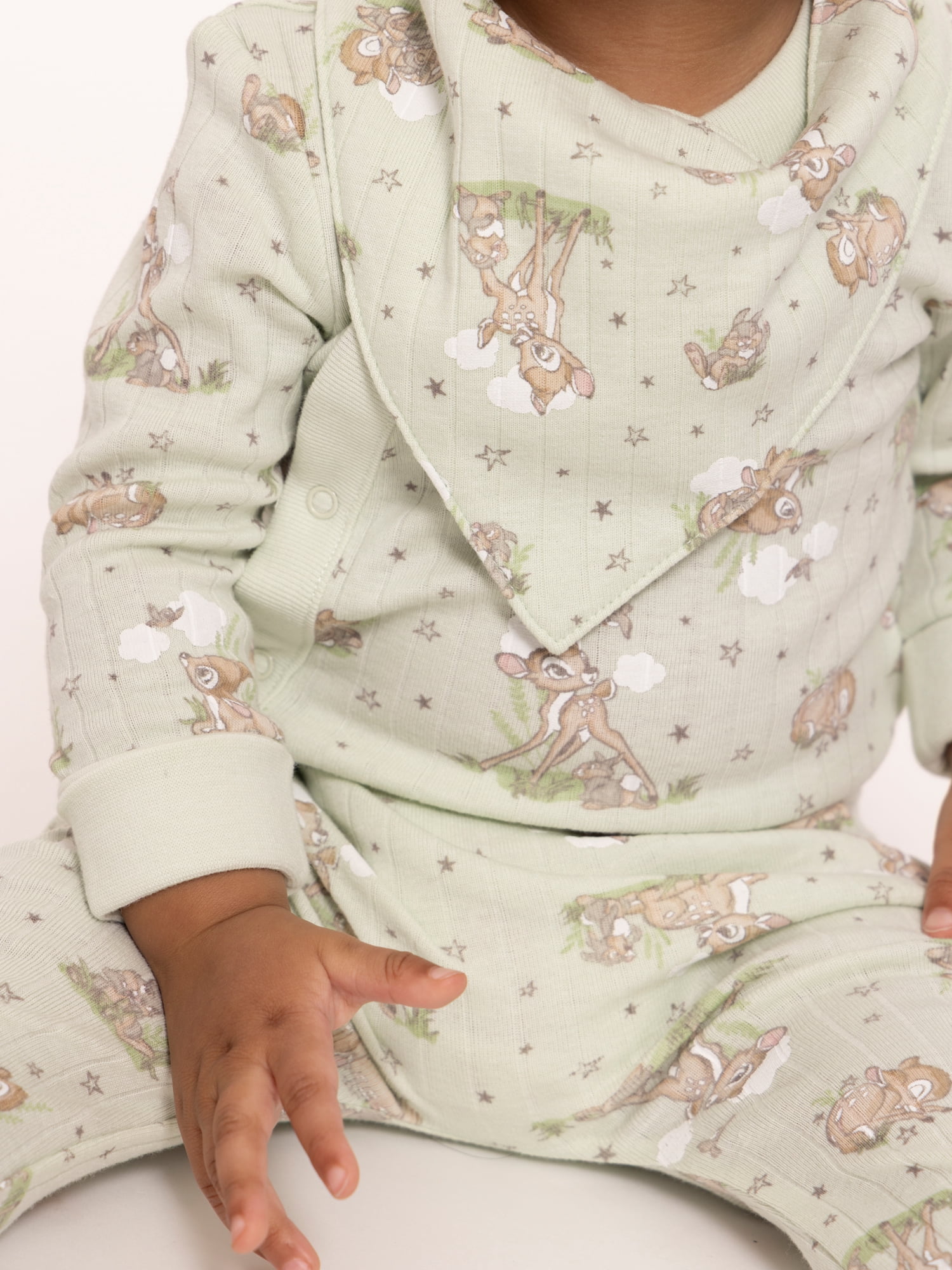 Disney Baby Wishes and Dreams Character Baby Allover Print Take Me Home Set, 4-Piece, Sizes Preemie-6/9 Months