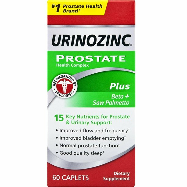 Urinozinc Prostate Health Complex Beta Plus Supplement Urinary Support