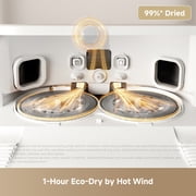 MOVA P10 Pro Ultra Gen2 Robot Vacuum and Mop, 26,000Pa Suction, Mop Hot Air and Fast Drying, 212℉Hot Water Mop-Washing(upgrade from P10ProUltra)
