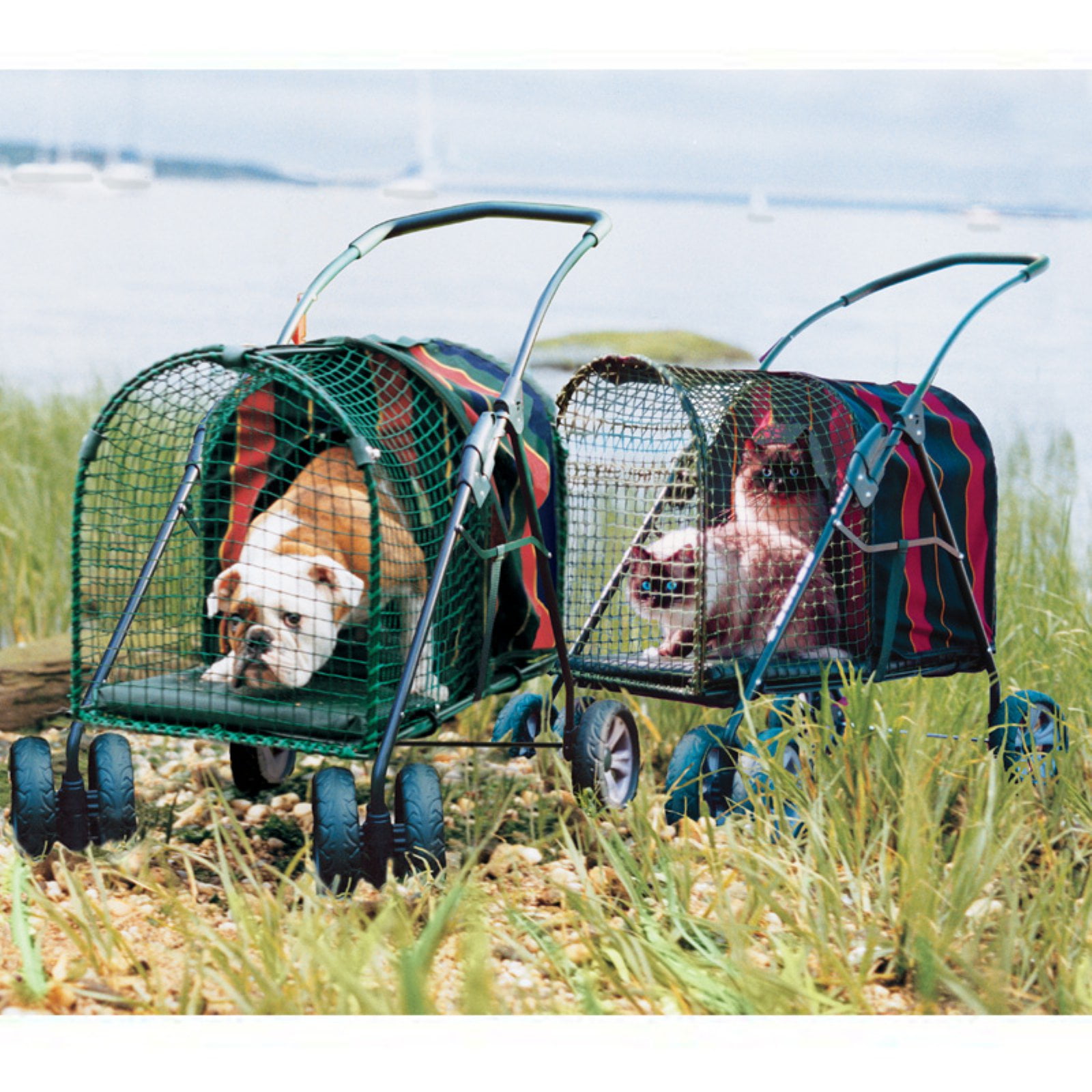 Kittywalk Classic Pet Stroller SUV, Royale, 31 x 16 x 37.5"