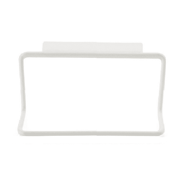 DJN Up to 30% Off Home Textile Storage 4 PCS Towel Rack Hanging Holder Organizer | Towel Bar Rack For Kitchen Bathroom | Over The Door Cabinet Cupboard Hanger Plastic White One Size