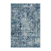 Wonnitar Washable Vintage 2x3 Rug Runner for Hallways Non-Slip, Traditional Non-Shedding Entryway Mat Soft Carpet for Bathroom Foyer Bedroom
