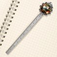 thumbnail image 3 of Chameleon Vintage Silver Lace-Edged Bookmark: a Gift for Readers and Book Lovers, 3 of 5