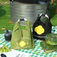 thumbnail image 3 of Bento Bag with Handle Buckle Design Strong Load-bearing Korean Style Outdoor Picnic Lunch Box Handbag Daily Use, 3 of 8