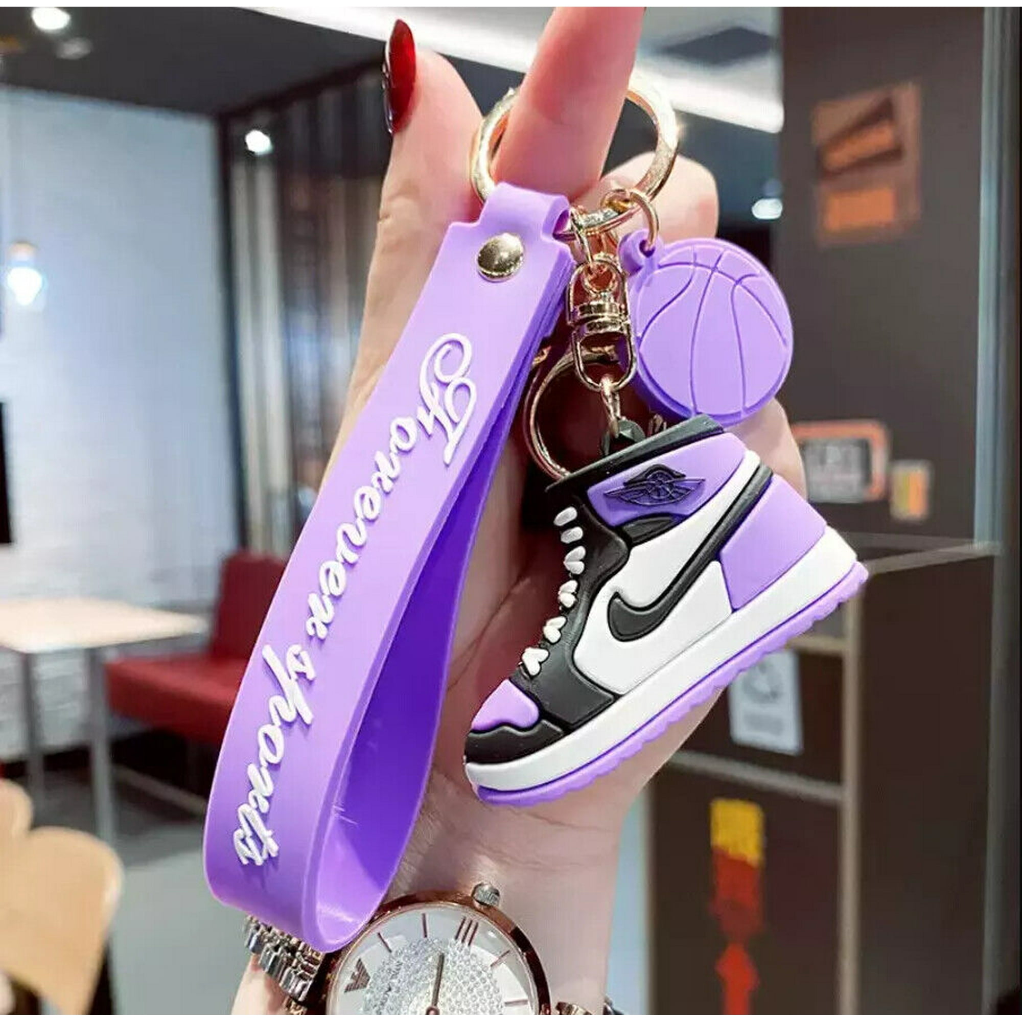 Jordan shoe keychain deals