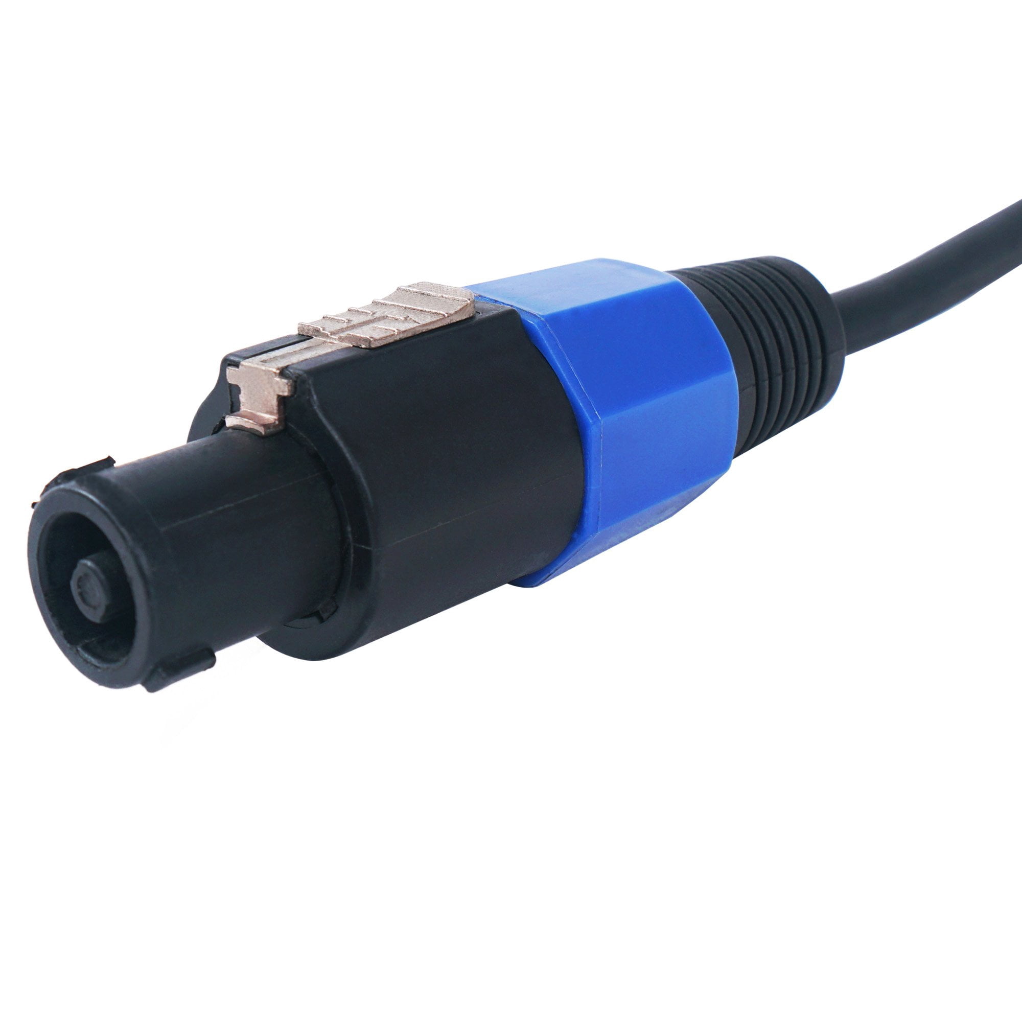 Sound Town Speakon to 1/4" Speaker Cable, 25 Feet, 12 Gauge, 2 Conductor, Male to Male (STC-12NJ25)